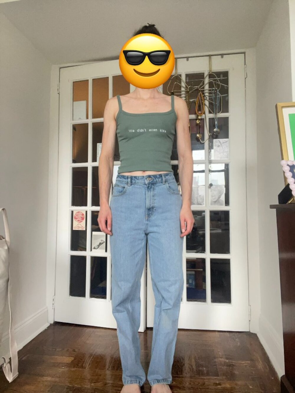 Everlane Way High Wide Leg Jean - Light Wash